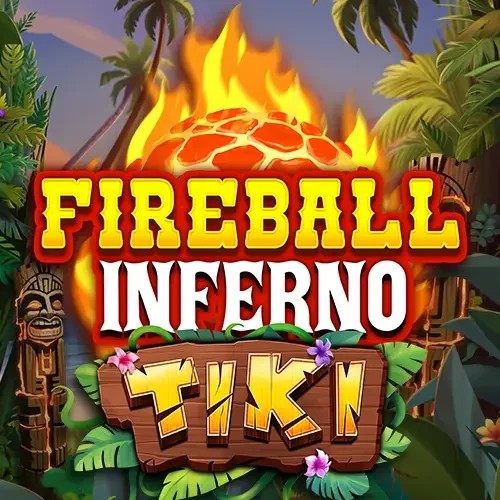 Fireball Inferno Tiki by NetEnt, showcased at winbeatzcasino-fi.com – game logo